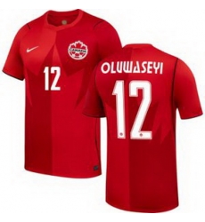 Men 12 Canada Tani Oluwaseyi Replica Away 1 Men 12 Canada Tani Oluwaseyi Replica Away 1
