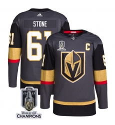 Men Women Youth Vegas Golden Knights #61 Mark Stone Gray 2023 Stanley Cup Champions Stitched Jersey Men Women Youth Vegas Golden Knights #61 Mark Stone Gray 2023 Stanley Cup Champions Stitched Jersey