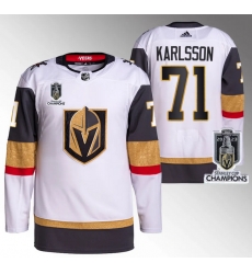 Men Women Youth Vegas Golden Knights #71 William Karlsson White 2023 Stanley Cup Champions Stitched Jersey Men Women Youth Vegas Golden Knights #71 William Karlsson White 2023 Stanley Cup Champions Stitched Jersey