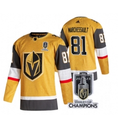 Men Women Youth Vegas Golden Knights #81 Jonathan Marchessault Gold 2023 Stanley Cup Champions Stitched Jersey Men Women Youth Vegas Golden Knights #81 Jonathan Marchessault Gold 2023 Stanley Cup Champions Stitched Jersey