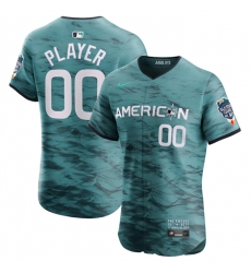 Men ACTIVE PLAYER Custom Teal 2023 All Star Flex Base Stitched MLB Jersey Men ACTIVE PLAYER Custom Teal 2023 All Star Flex Base Stitched MLB Jersey