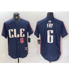 Men Cleveland Guardians 6 David Fry Navy 2024 City Connect Limited Stitched Baseball Jersey 3 Men Cleveland Guardians 6 David Fry Navy 2024 City Connect Limited Stitched Baseball Jersey 3