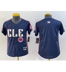 Youth Cleveland Guardians Team Big Logo Navy 2024 City Connect Stitched Baseball JerseyS 4 Youth Cleveland Guardians Team Big Logo Navy 2024 City Connect Stitched Baseball JerseyS 4