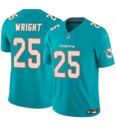 Youth Miami Dolphins 25 Jaylen Wright Aqua 2024 F U S E Vapor Limited Stitched Jersey Youth Miami Dolphins 25 Jaylen Wright Aqua 2024 F U S E Vapor Limited Stitched Jersey