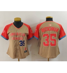 Women American League 35 Adley Rutschman Cream 2024 All Star Limited Stitched Jersey Women American League 35 Adley Rutschman Cream 2024 All Star Limited Stitched Jersey