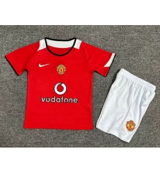 Youth Retro Soccer Jerseys Manchester United F.C. 04 06 Youth Retro Soccer Jerseys Manchester United F.C. 04 06