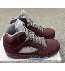 Air Jordadn 5 Dard Red OG Basketball Men Shoes