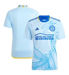 Men Atlanta United Blank 2024 25 Away Replica Light Blue Men Atlanta United Blank 2024 25 Away Replica Light Blue
