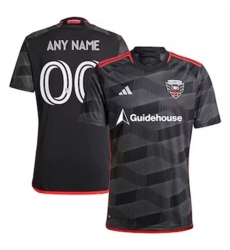 Men D.C. United Custom 2024 25 Home Replica Black Men D.C. United Custom 2024 25 Home Replica Black