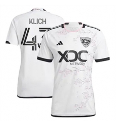 Men D.C. United Mateusz Klich 2023 24 Away Replica White Men D.C. United Mateusz Klich 2023 24 Away Replica White