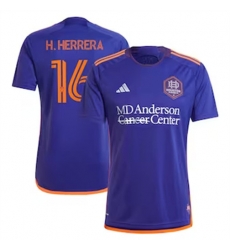 Men Houston Dynamo Hector Herrera 2024 25 Away Replica Purple Men Houston Dynamo Hector Herrera 2024 25 Away Replica Purple
