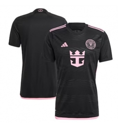 Men Inter Miami CF Blank 2024 25 Away Replica Black Men Inter Miami CF Blank 2024 25 Away Replica Black