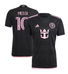 Men Inter Miami CF Lionel Messi 2024 25 Away Replica Black Men Inter Miami CF Lionel Messi 2024 25 Away Replica Black