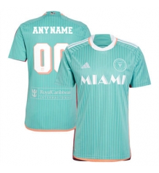 Youth Inter Miami CF Custom 2024 25 Third Replica Aqua Youth Inter Miami CF Custom 2024 25 Third Replica Aqua
