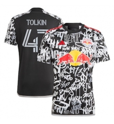 Men New York Red Bulls John Tolkin 2023 24 Freestyle Replica Black Men New York Red Bulls John Tolkin 2023 24 Freestyle Replica Black