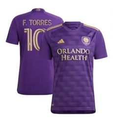 Men Orlando City SC Facundo Torres 2023 24 Home Replica Purple Men Orlando City SC Facundo Torres 2023 24 Home Replica Purple