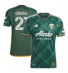Men Portland Timbers Diego Chara 2023 24 Home Replica Green Men Portland Timbers Diego Chara 2023 24 Home Replica Green