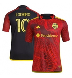 Men Seattle Sounders FC Nicolas Lodeiro 2023 24 Away Replica Red Men Seattle Sounders FC Nicolas Lodeiro 2023 24 Away Replica Red