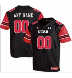 NCAA UTAH Customized Jersey Black NCAA UTAH Customized Jersey Black