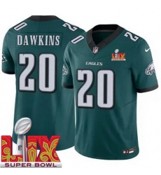 Men Philadelphia Eagles Brian Dawkins #20 Green 2024 2025 Super Bowl LIX F U S E Stitched NFL Jersey Men Philadelphia Eagles Brian Dawkins #20 Green 2024 2025 Super Bowl LIX F U S E Stitched NFL Jersey