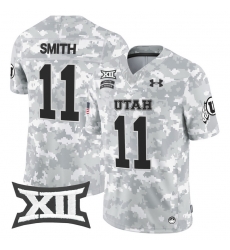 Men Women Youth Utah Utes 11 Alex Smith 2024 Salute to Service Vapor Limited Jersey Arctic Camo All Stitched