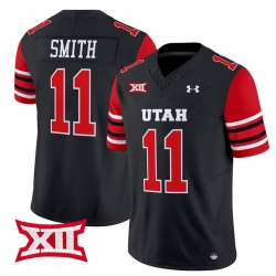 Men Women Youth Utah Utes 11 Alex Smith Black 2024 Vapor Limited Jersey All Stitched