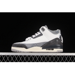 KAWS X AIR JORDAN 3 FRESH WATER WHITE LIGHT GREY
