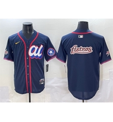 Men American League Houston Astros Team Big Logo Navy 2025 All Star Edition Limited Stitched Baseball Jersey 001 Men American League Houston Astros Team Big Logo Navy 2025 All Star Edition Limited Stitched Baseball Jersey 001