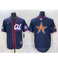 Men American League Houston Astros Team Big Logo Navy 2025 All Star Edition Limited Stitched Baseball Jersey 005 Men American League Houston Astros Team Big Logo Navy 2025 All Star Edition Limited Stitched Baseball Jersey 005
