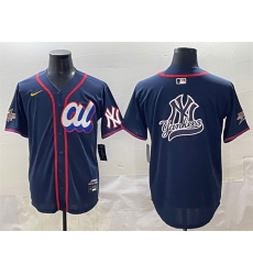 Men American League New York Yankees Team Big Logo Navy 2025 All Star Edition Limited Stitched Baseball Jersey 005 Men American League New York Yankees Team Big Logo Navy 2025 All Star Edition Limited Stitched Baseball Jersey 005