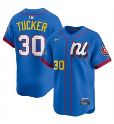 Men National League 30 Kyle Tucker Blue 2025 All Star Edition Limited Stitched Baseball Jersey Men National League 30 Kyle Tucker Blue 2025 All Star Edition Limited Stitched Baseball Jersey