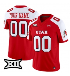 Men Women Youth Utah Utes 2024 Vapor Limited Custom Jersey All Stitched Red Alternate