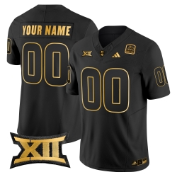 Men Women Youth Arizona State Sun Devils 2024 Gold Vapor Limited Custom Jersey All Stitched Black Gold