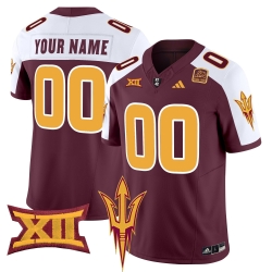 Men Women Youth Arizona State Sun Devils 2024 Vapor Limited Custom Jersey All Stitched Maroon Aternate