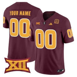 Men Women Youth Arizona State Sun Devils 2024 Vapor Limited Custom Jersey All Stitched Maroon
