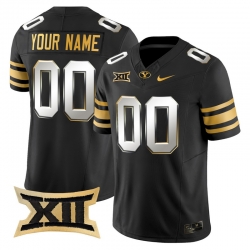 Men Women Youth BYU Cougars 2024 Gold Vapor Limited Custom Jersey All Stitched Black Limited