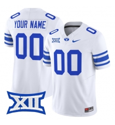 Men Women Youth BYU Cougars 2024 Vapor Limited Custom Jersey All Stitched White