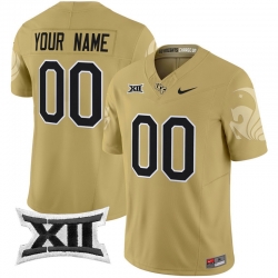Men Women Youth UCF Knights 2024 Vapor Limited Custom Jersey All Stitched Gold