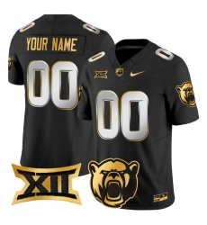 Men Women Youth Baylor Bears 2024 Gold Vapor Limited Custom Jersey All stitched Black Limited