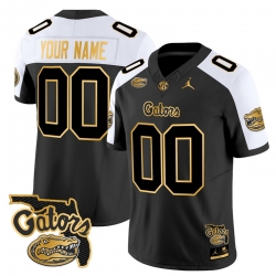 Men Women Youth Florida Gators 2024 Florida Patch Gold Vapor Limited Custom Jersey All stitched Alternate