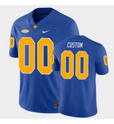Men Women Youth Toddler Pitt Panthers Custom College Football Royal Game Jersey