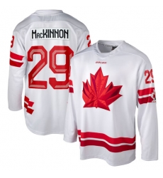Mens Nathan MacKinnon #29 White Hockey Canada 2026 Replica Jersey Mens Nathan MacKinnon #29 White Hockey Canada 2026 Replica Jersey