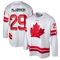 Mens Nathan MacKinnon #29 White Hockey Canada 2026 Replica Jersey