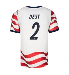 USA 2026 FIFA World Cup Soccer White Jersey Set ( Have Shorts ) Sergino Dest #2 USA 2026 FIFA World Cup Soccer White Jersey Set ( Have Shorts ) Sergino Dest #2
