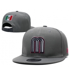 Mexico Baseball Snapback Cap 005 Mexico Baseball Snapback Cap 005