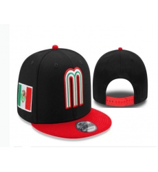 Mexico Baseball Snapback Cap 015 Mexico Baseball Snapback Cap 015