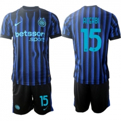 Men Internazionale 2026 Soccer Jerseys BlueBlack #15 ACERBI