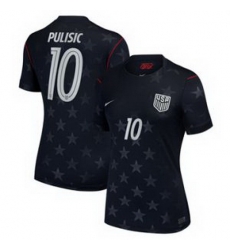 Women 10Christian Pulisic USMNT 2026 Stadium Replica Jersey   3