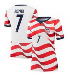 Women 7Giovanni Reyna USMNT 2026 Stadium Replica Jersey   4