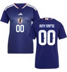 Women 00 Japan Custom Away Replica Jersey 3 Women 00 Japan Custom Away Replica Jersey 3